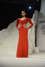 Model walk the ramp for gaurav gupta Show at the grand finale of Lakme Fashion Week on 30th Aug 2015